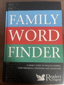 Reader’s Digest Family Word Finder