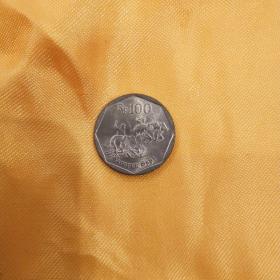 印尼100硬币2枚合售（1998年，品好，1994年一枚）