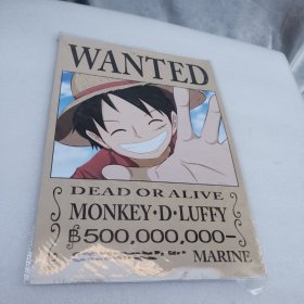 8开海报 海贼王：WANTED（共计9张）