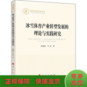 冰雪体育产业转型发展的理论与实践研究（国家社科基金丛书—经济）