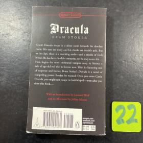 Dracula 吸血鬼伯爵德古拉 英文原版