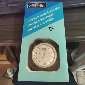 瑞士原装THOMMEN梭曼海波高度计气压计高度表气压表 如图 未使用。6-2号柜