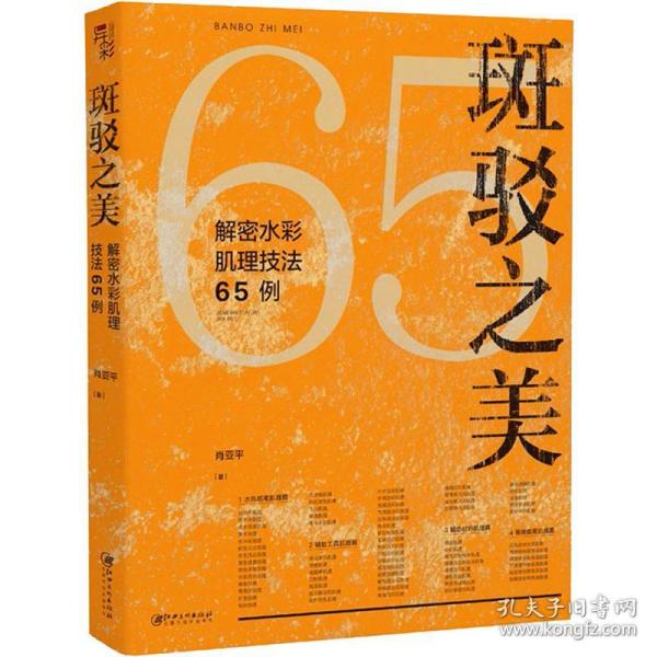 斑驳之美：解密水彩肌理技法65例