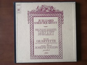 莫扎特六首弦乐四重奏 黑胶唱片盒装三张 包邮