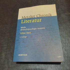 Metzler Literatur Chronik Literatur