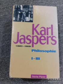 Karl Jaspers Philosophie I-III