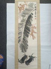 许世平花鸟轴