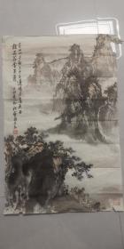 上海著名老画家（沈志康）68*45……精品山水