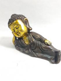 铜小睡佛，品相如图