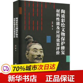 陶质彩绘文物保护修复材料性能及应用效果评价