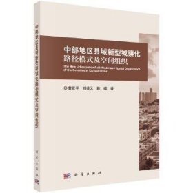 中部地区县域新型城镇化路径模式及空间组织 9787030593368 黄亚平，刘凌云，陈瞻 科学出版社