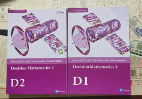 高级数学 Edexcel AS and A level Further Mathematics Decision Mathematics 1 2（D1 D2）两本合售