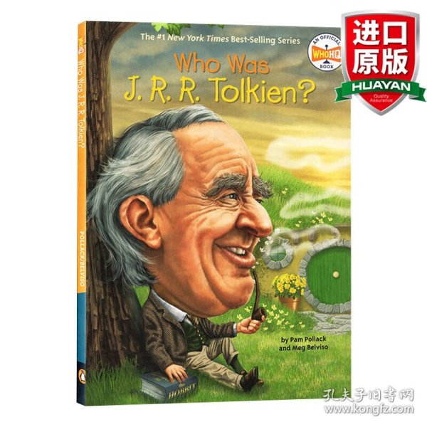 英文原版 Who Was J. R. R. Tolkien? 谁是托尔金？知名作家系列 英文版 进口英语原版书籍