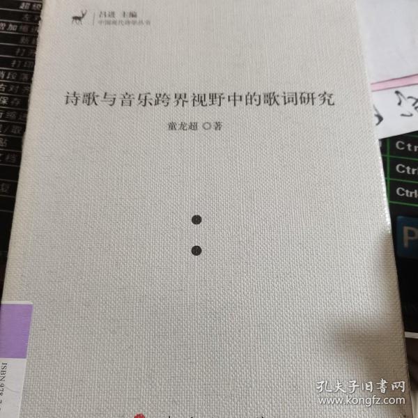 诗歌与音乐跨界视野中的歌词研究诗歌与音乐跨界视野中的歌词研究（J)（中国现代诗学丛书）