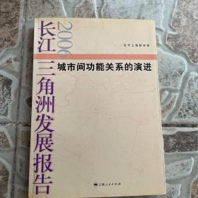 长江三角洲发展报告2006：城市间功能关系的演进