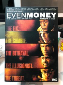 【DVD】even money致命金钱，又名赌博【个人私藏电影大片光盘碟片DVD-9