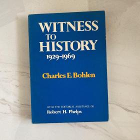 WITNESS TO HISTORY 1929-1969 （英文版）历史见证