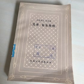 艾菲·布里斯特（网格本，1992年一版二印，十九世纪德国名家冯塔纳经典小说，厚381页，馆藏书，内页完好，无笔记勾画）