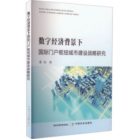 数字经济背景下国际门户枢纽城市建设战略研究 建筑设计 潘恒 新华正版