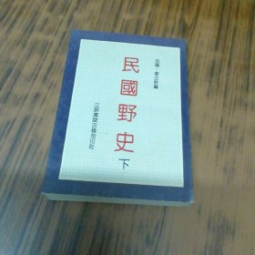 民国野史 下册