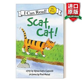 Scat, Cat! (My First I Can Read)  猫咪，走开  