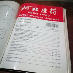 河北医药 双月刊 11册合订本（1995年第1-3、5-6期,1996年1-6期）