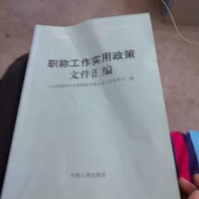 职称工作实用政策文件汇编