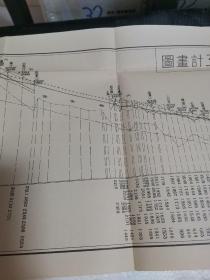 沂水入海施工计划图：两幅合售