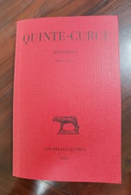 Quinte-Curce:Histoires。Tome I