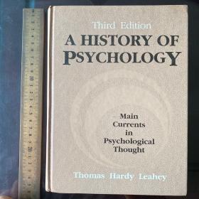 A History of psychology main currents in psychological thought thoughts英文原版精装