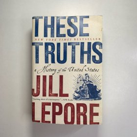 这些真理 美国的历史 豆瓣高分 英文原版 These Truths A History of the United States Jill Lepore