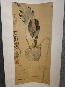 李旺，1964年生于天津，1985年考入天津美术学院，天津美术学院教授、硕士生导师。[1]文化部艺术发展中心中国画研究院研究员，作品入选全国第十七届版画展，并被上海美术馆收藏；作品《乐人》之二被中国美术馆收藏；作品《乐人》之三被"鲁迅美术馆"收藏；曾多次在韩国、法国、德国、美国等地举办奖个展。2017年10月作品《中国式家庭结构》入选第十一届意大利佛罗伦萨国际艺术双年展、并获"洛伦佐"艺术奖。