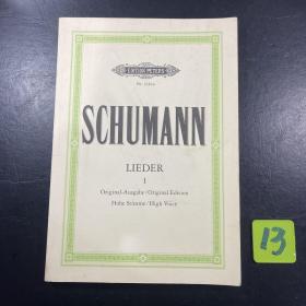 SCHUMANN LIEDER Ⅰ Nr.2383a. 外文原版乐谱