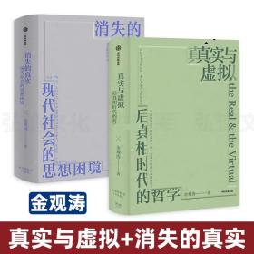 【正版套装2册】真实与虚拟 后真相时代的哲学+消失的真实 现代社会的思想困境