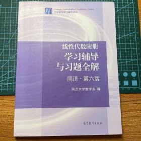 线性代数附册 学习辅导与习题全解（同济·第六版）