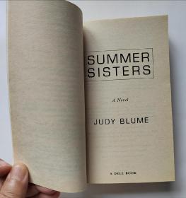 Judy Blume SUMMER SISTERS 朱迪布鲁姆夏日姐妹