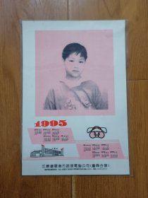 1995年年历 江苏连云港市路达电脑公司（台商合资）