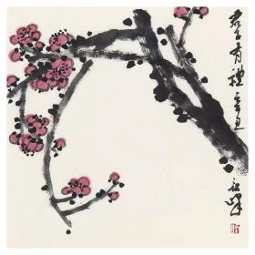 保真书画，周韶峰精致国画小品《君子有礼》，44×44cm，软片，展览作品。周韶峰，湘潭市中国画艺委会副主任，湘乡市美协副主席，中国国家画院邢少臣工作室助教，湖南工程学院客座教授，当代大写意花鸟画优秀画家。