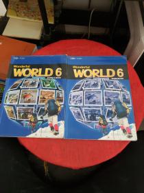 Wonderful World 6（PUPIL'S BOOK + WORKBOOK）2册合售，书内有笔记WORKBOOK，附光盘！~！！
