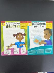 How to Write a Story Grades 1-3、Paragraph Writing Grades2-4 如何寫故事1-3年級、段落寫作2-4年級（2本合售） 英文版