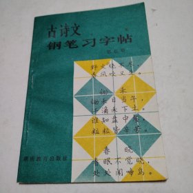 古诗文钢笔字帖