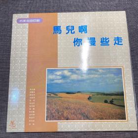 黑胶大唱片: 马儿啊你慢些走 名家金曲回顾 未试机不清楚是否正常使用