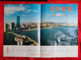 1995年青岛市人民政府赠给离休退休干部的年历画