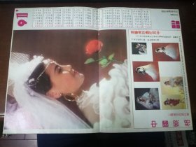 1991年年历画：设计新潮杂志社赠