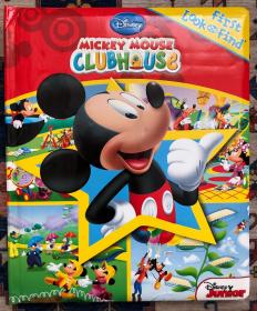 Mickey Mouse Clubhouse（英文原版儿童启蒙绘本，软精装大本纸板书，米奇妙妙屋）