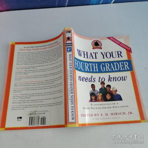 What Your Fourth Grader Needs to Know: Fundamentals of a Good Fourth-Grade Education