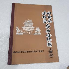 山西临汾地区农村合作制大事记