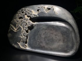 旧藏端石‘’山水意境‘’ 文房端砚