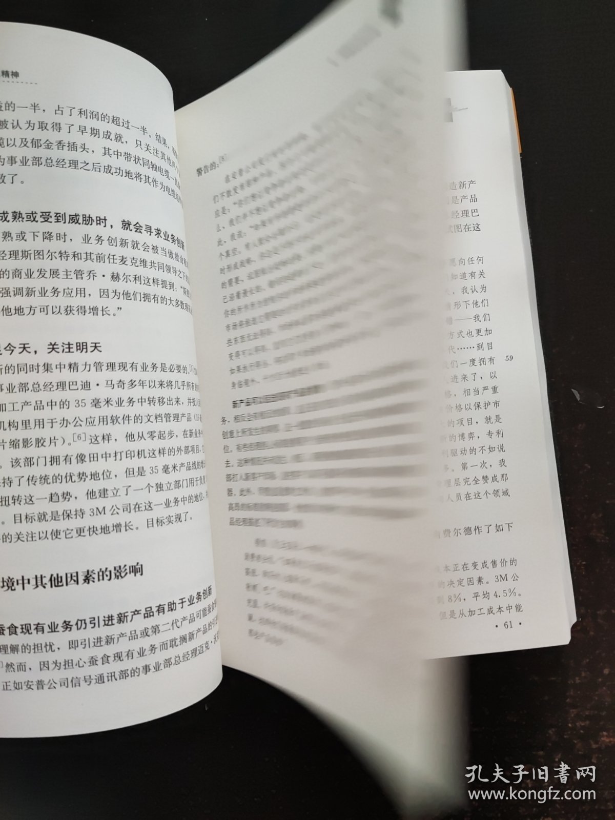 公司的企业家精神：高层管理者和业务创新