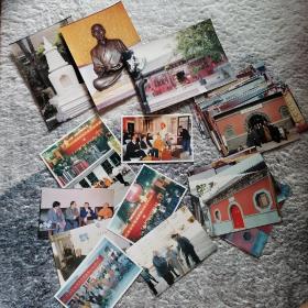 八九十年代，天津大悲院，莲宗寺，天津市佛教协会第六届代表会议老，倓虚法师舍利塔，塑像老照片。一共48张。